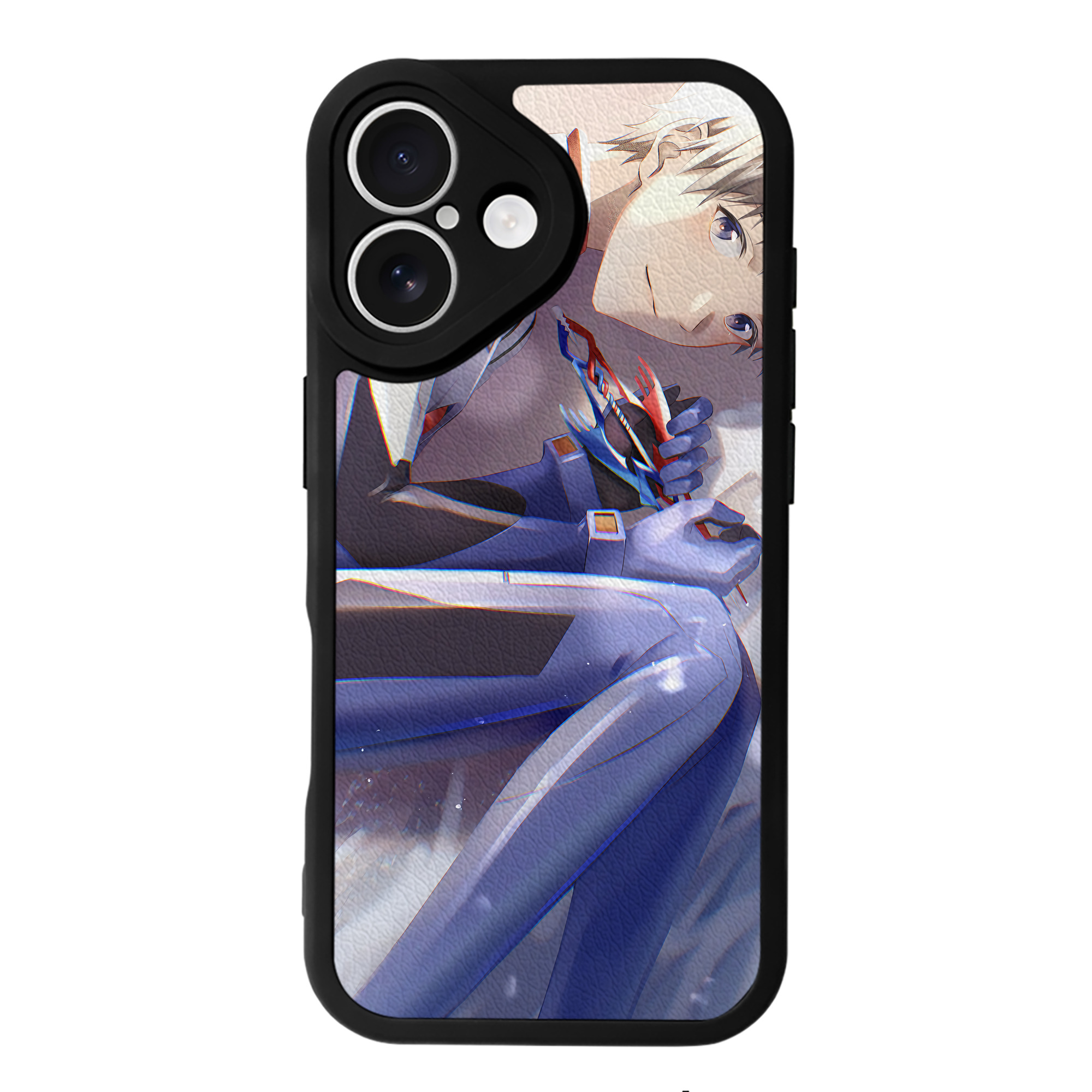 （画像用） EVA 新世紀エヴァンゲリオン 【iPhone 16シリーズ対応】シリコンスマホケース（レザー調） 材質：シリコン